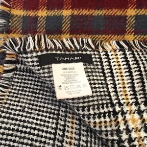 Tahari Plaid Scarf